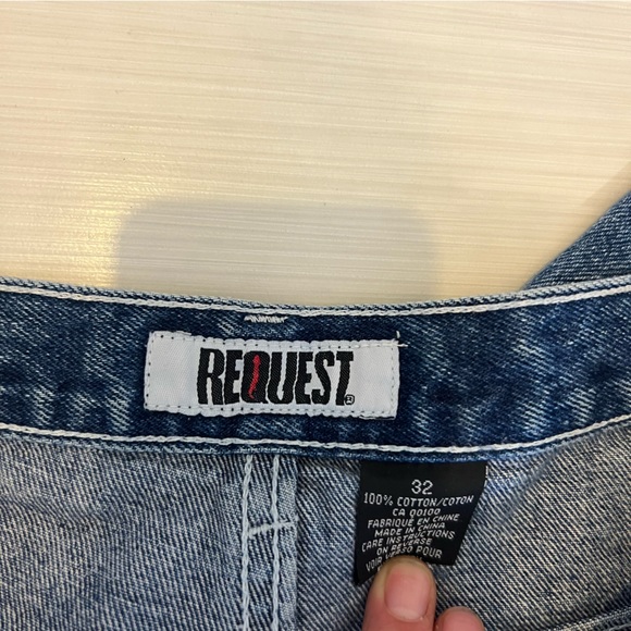 90s SKATER JEANS WITH KNEE PATCHES - Picture 4 of 4